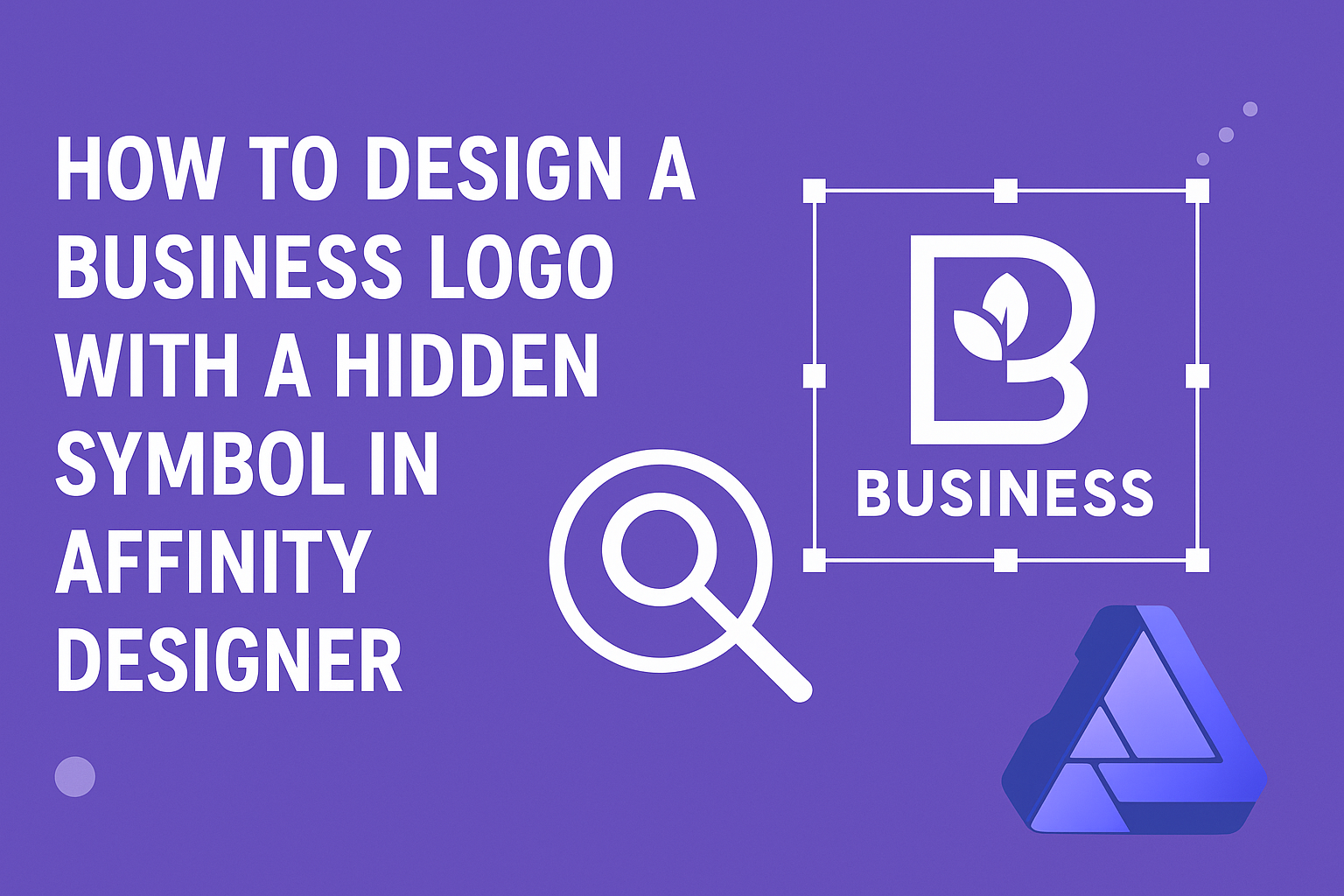 How to Design a Business Logo with a Hidden Symbol in Affinity Designer