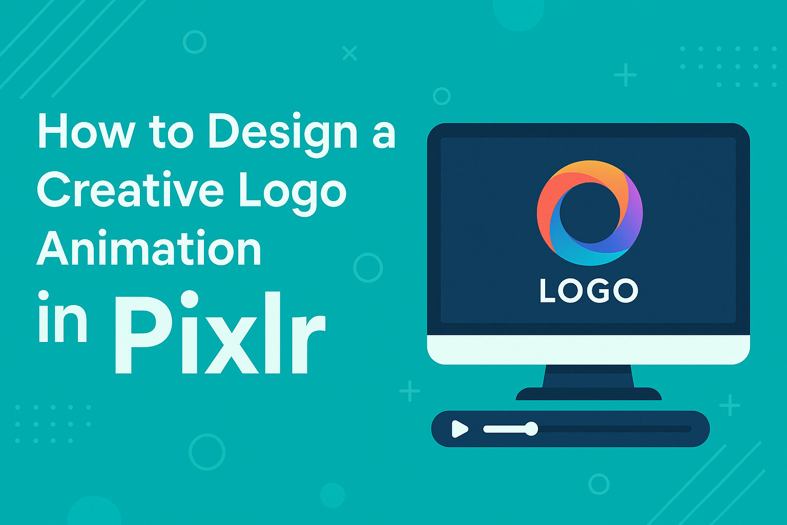 How to Design a Creative Logo Animation in Pixlr