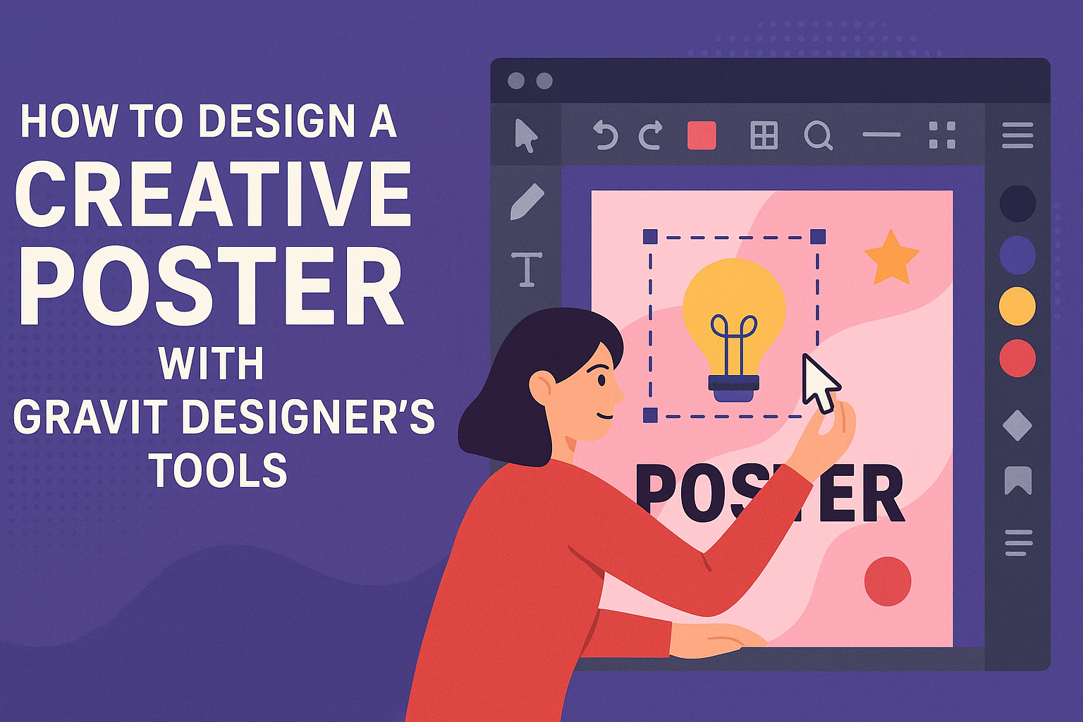 How to Design a Creative Poster with Gravit Designer’s Tools