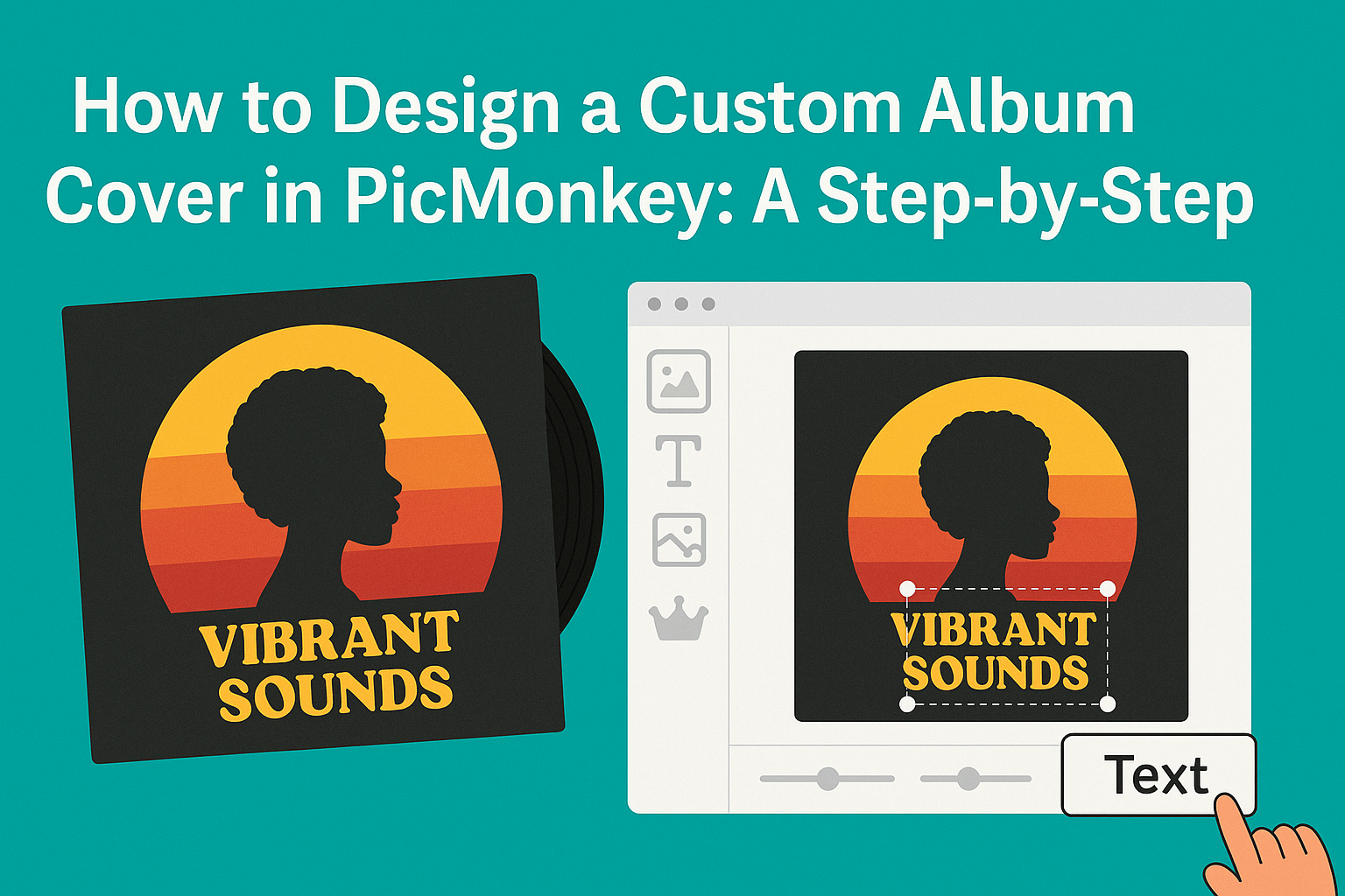 How to Design a Custom Album Cover in PicMonkey