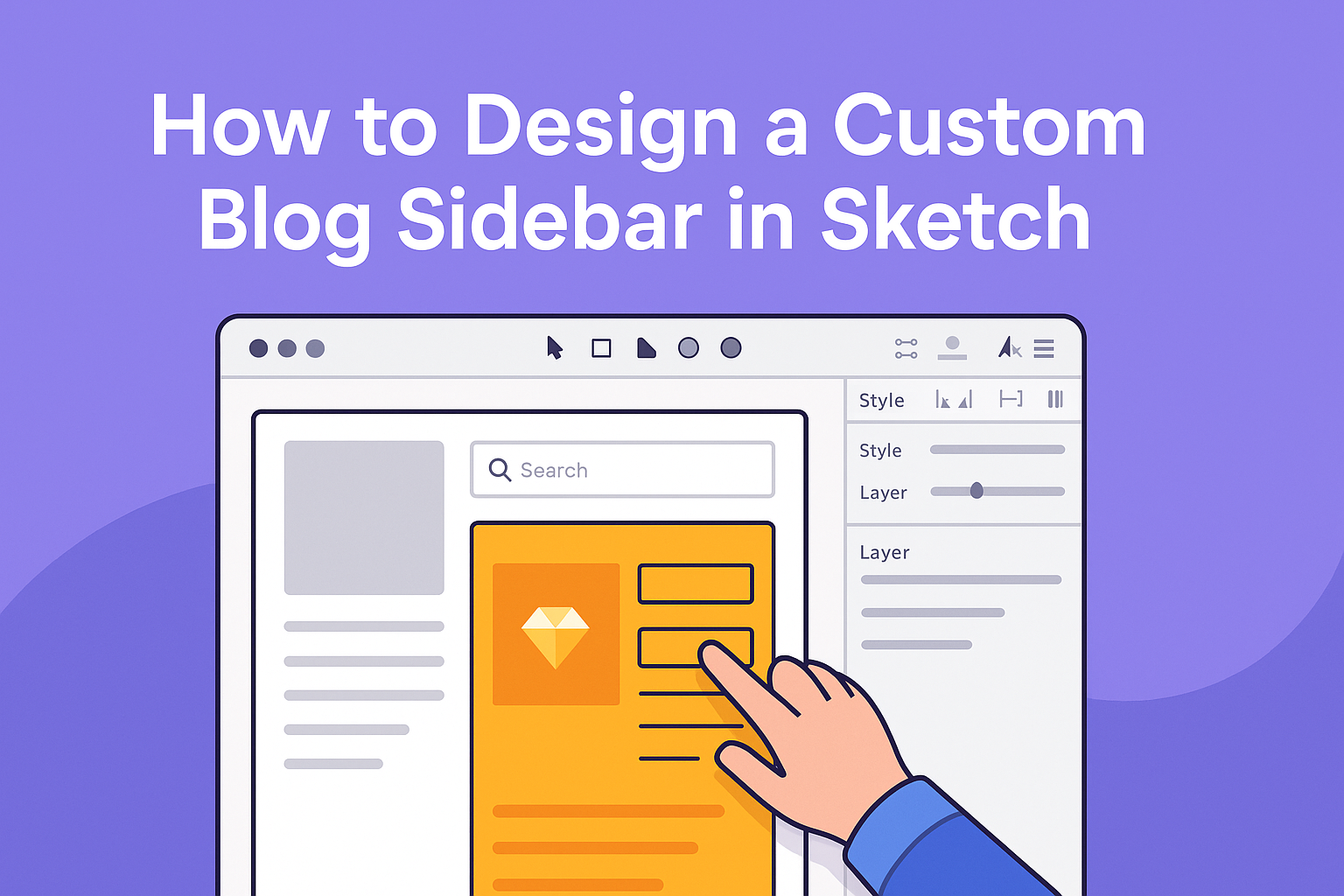 How to Design a Custom Blog Sidebar in Sketch