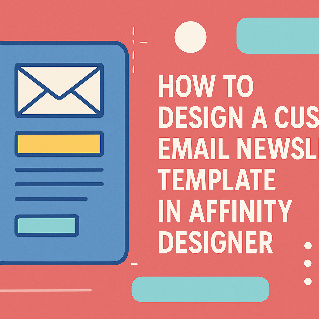 How to Design a Custom Email Newsletter Template in Affinity Designer