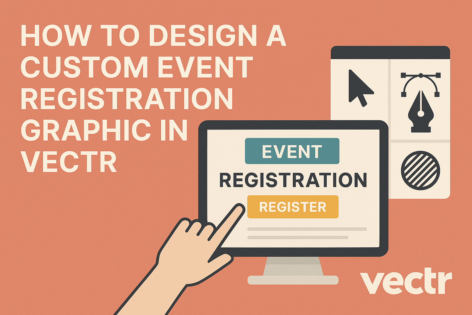 How to Design a Custom Event Registration Graphic in Vectr