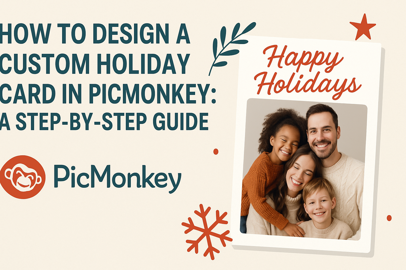 How to Design a Custom Holiday Card in PicMonkey