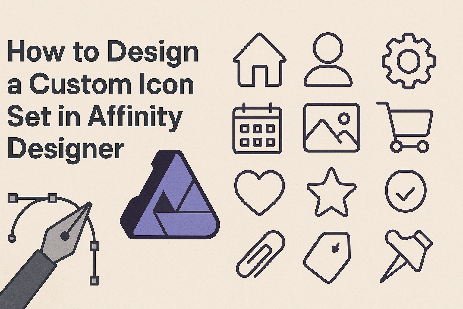 How to Design a Custom Icon Set in Affinity Designer