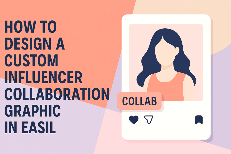 How to Design a Custom Influencer Collaboration Graphic in Easil