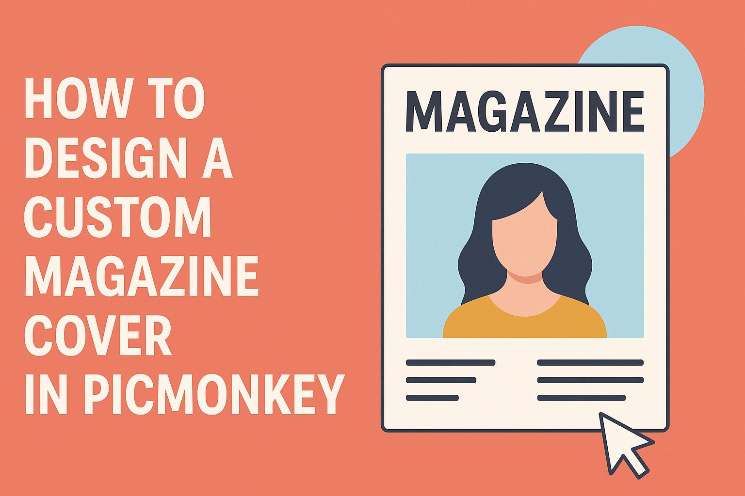 How to Design a Custom Magazine Cover in PicMonkey