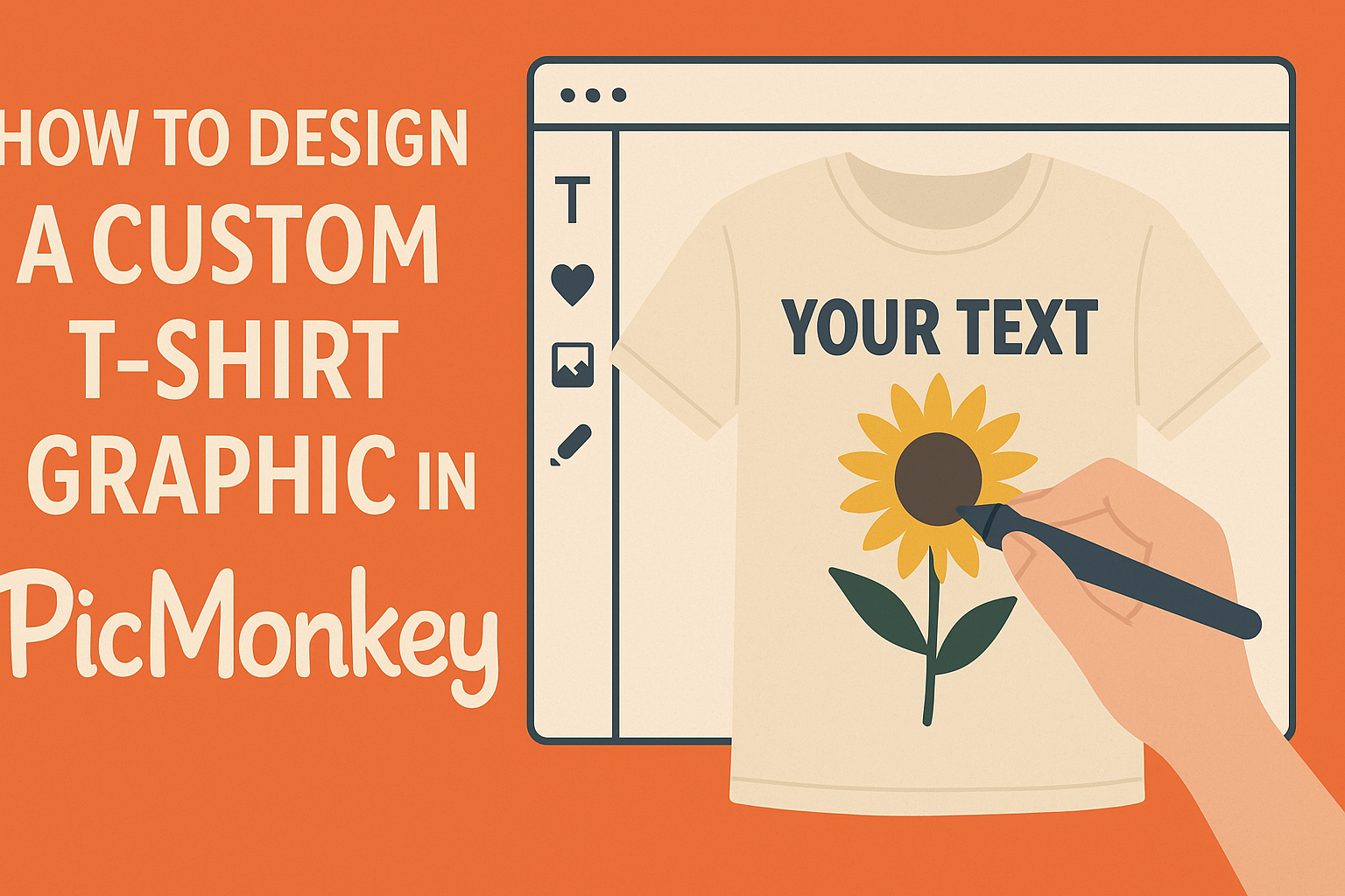 How to Design a Custom T-Shirt Graphic in PicMonkey