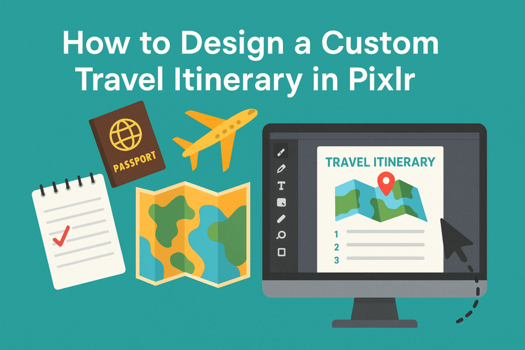 How to Design a Custom Travel Itinerary in Pixlr