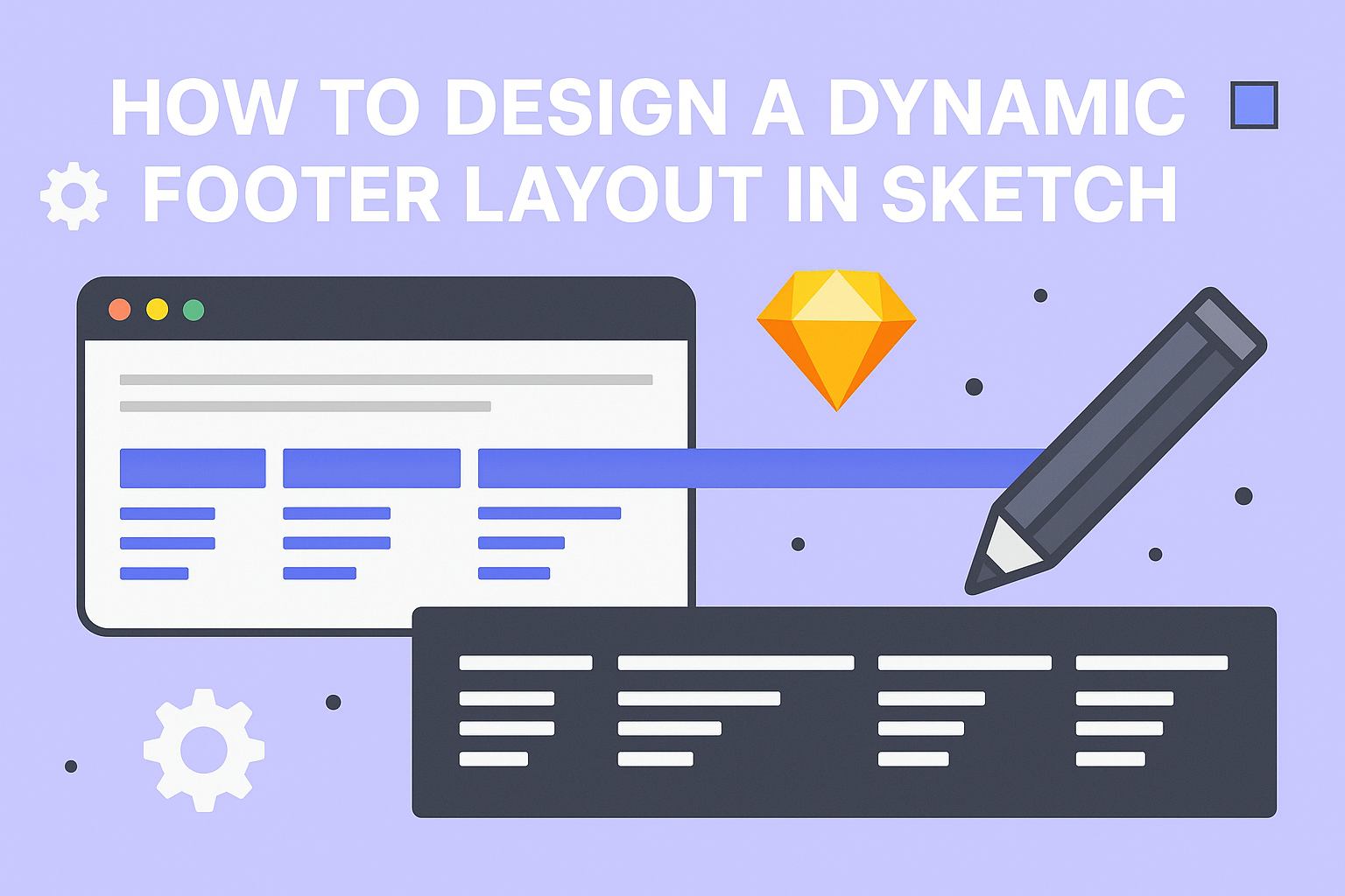 How to Design a Dynamic Footer Layout in Sketch