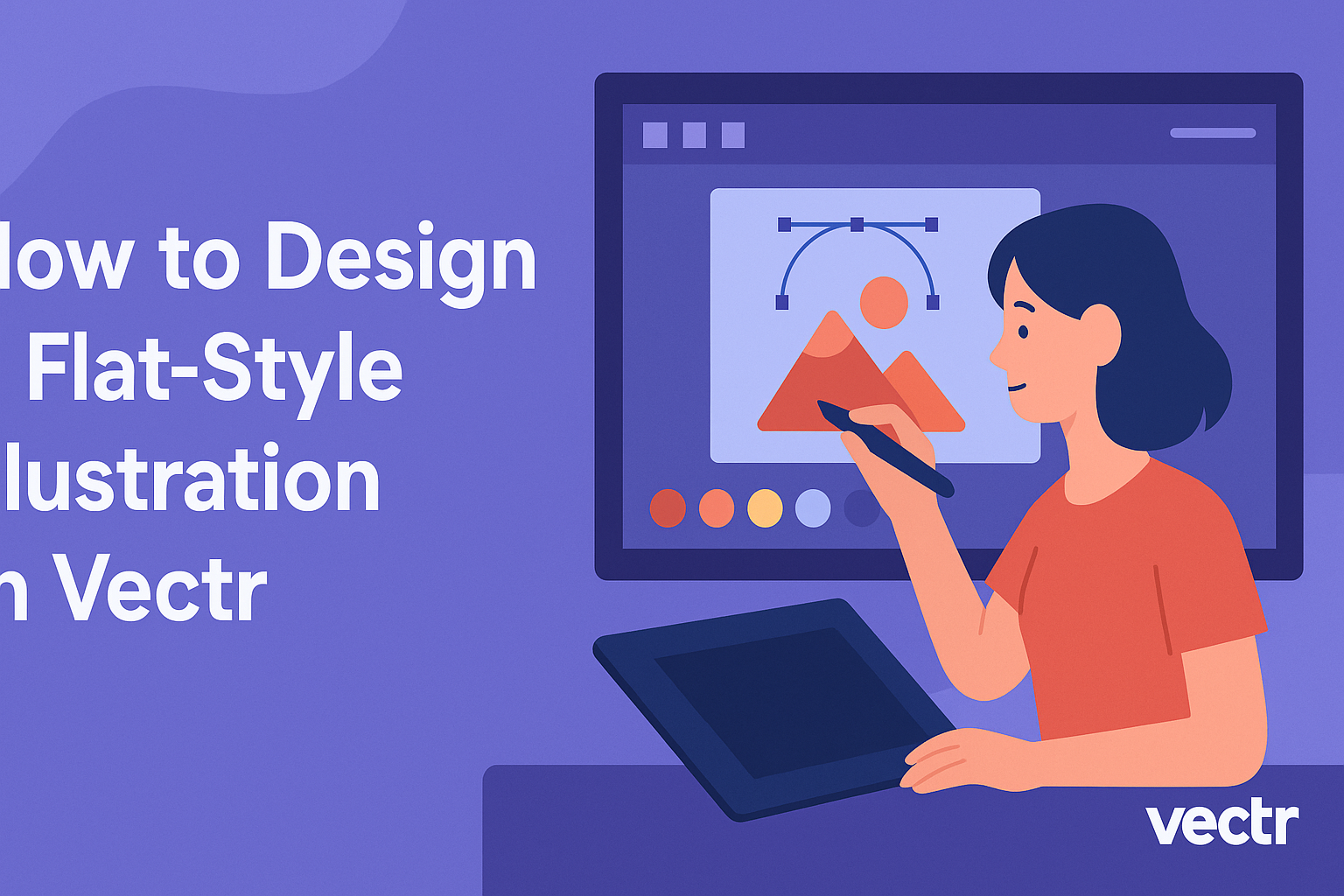 How to Design a Flat-Style Illustration in Vectr