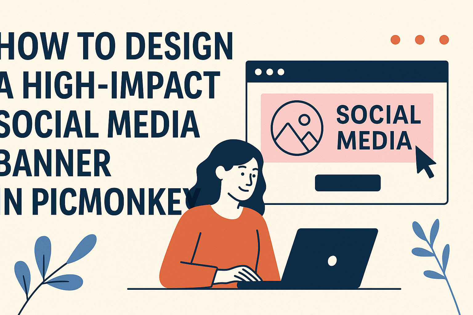 How to Design a High-Impact Social Media Banner in PicMonkey