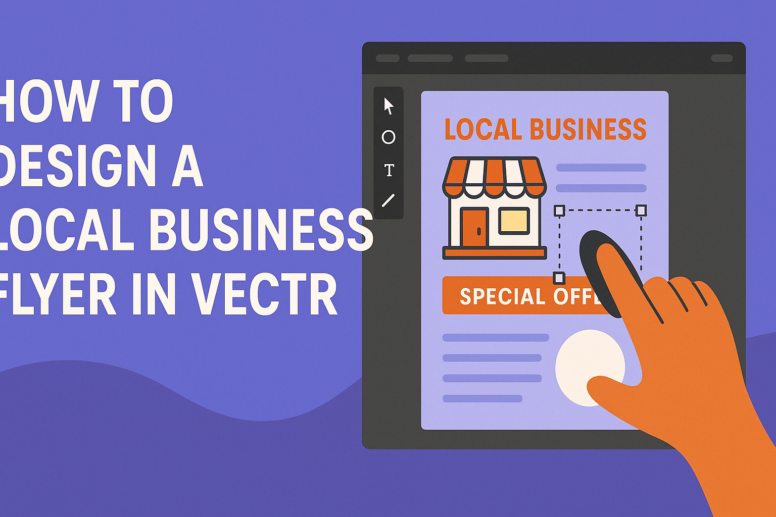 How to Design a Local Business Flyer in Vectr