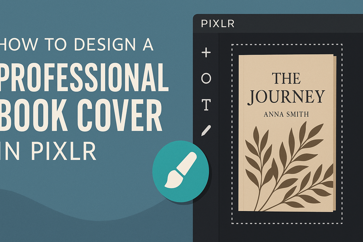 How to Design a Professional Book Cover in Pixlr