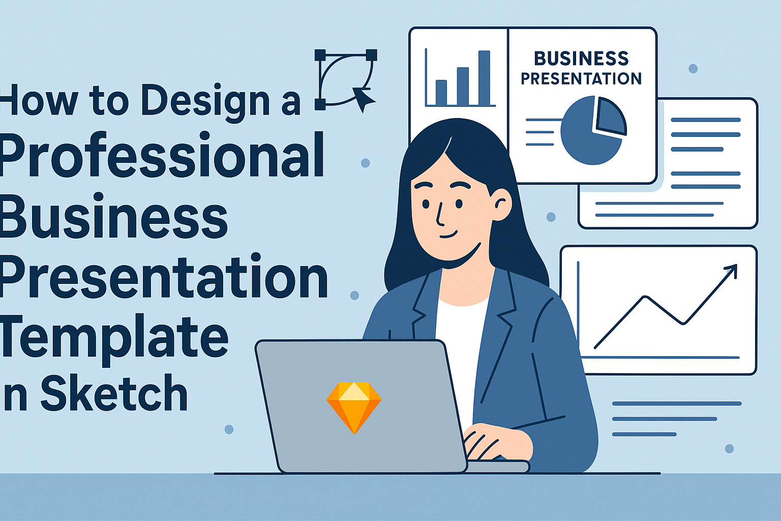 How to Design a Professional Business Presentation Template in Sketch