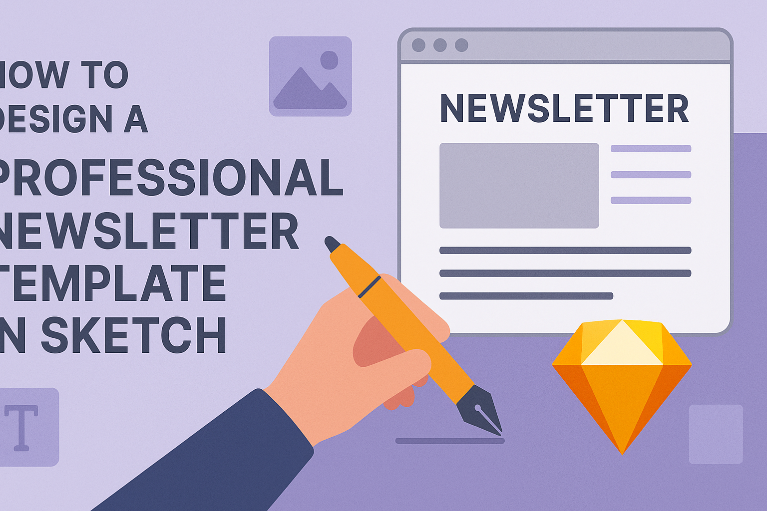How to Design a Professional Newsletter Template in Sketch
