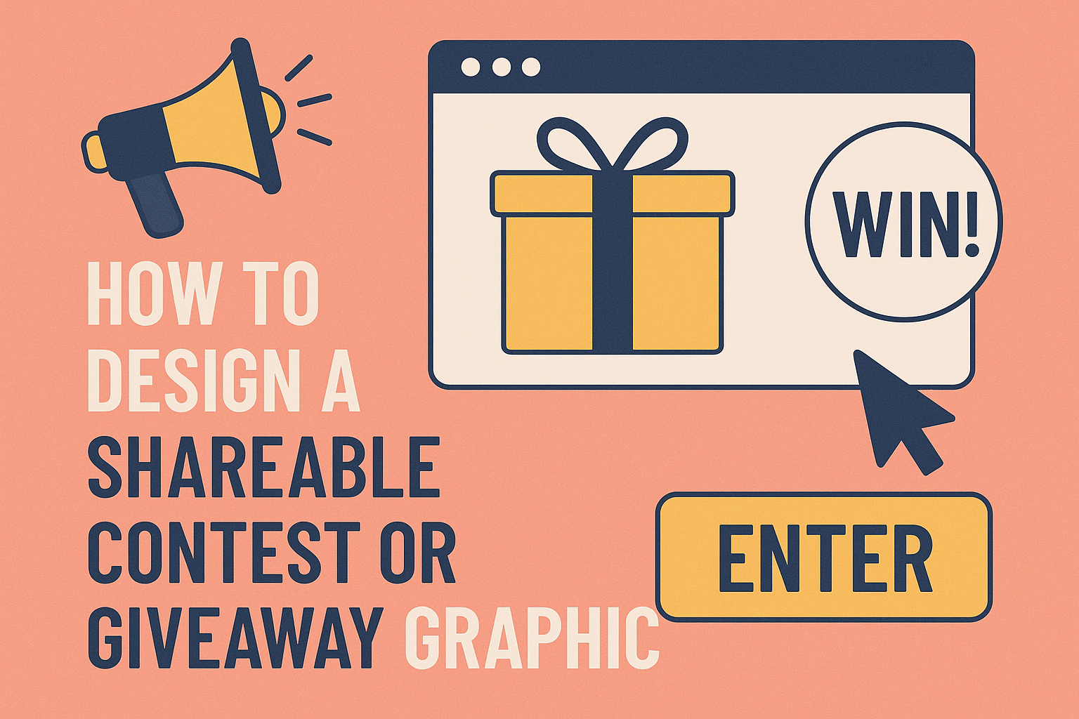 How to Design a Shareable Contest or Giveaway Graphic in Easil