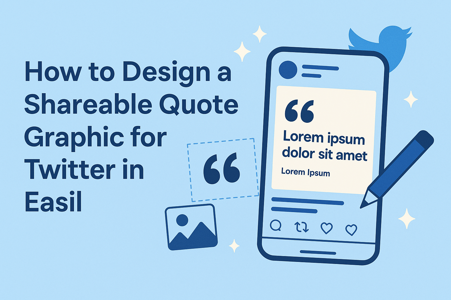 How to Design a Shareable Quote Graphic for Twitter in Easil