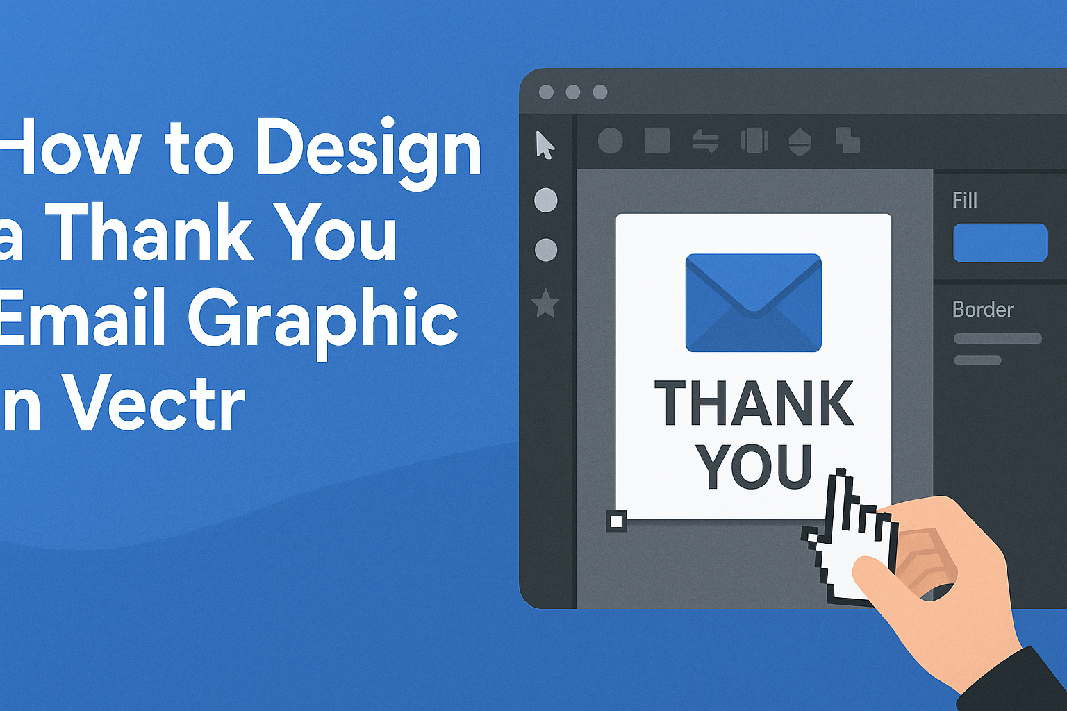 How to Design a Thank You Email Graphic in Vectr