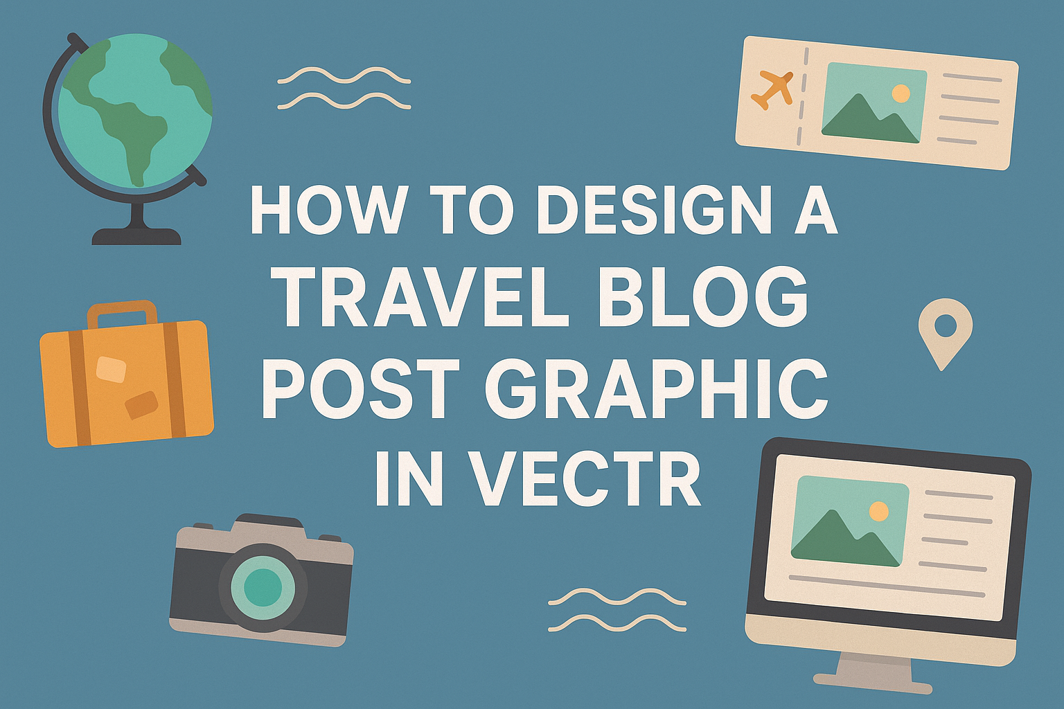 How to Design a Travel Blog Post Graphic in Vectr