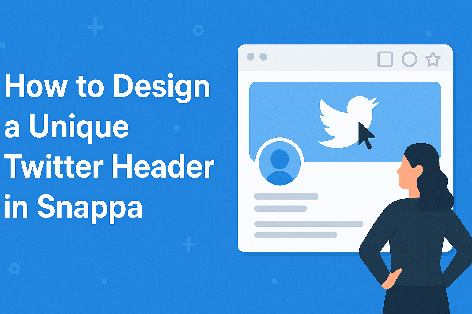 How to Design a Unique Twitter Header in Snappa