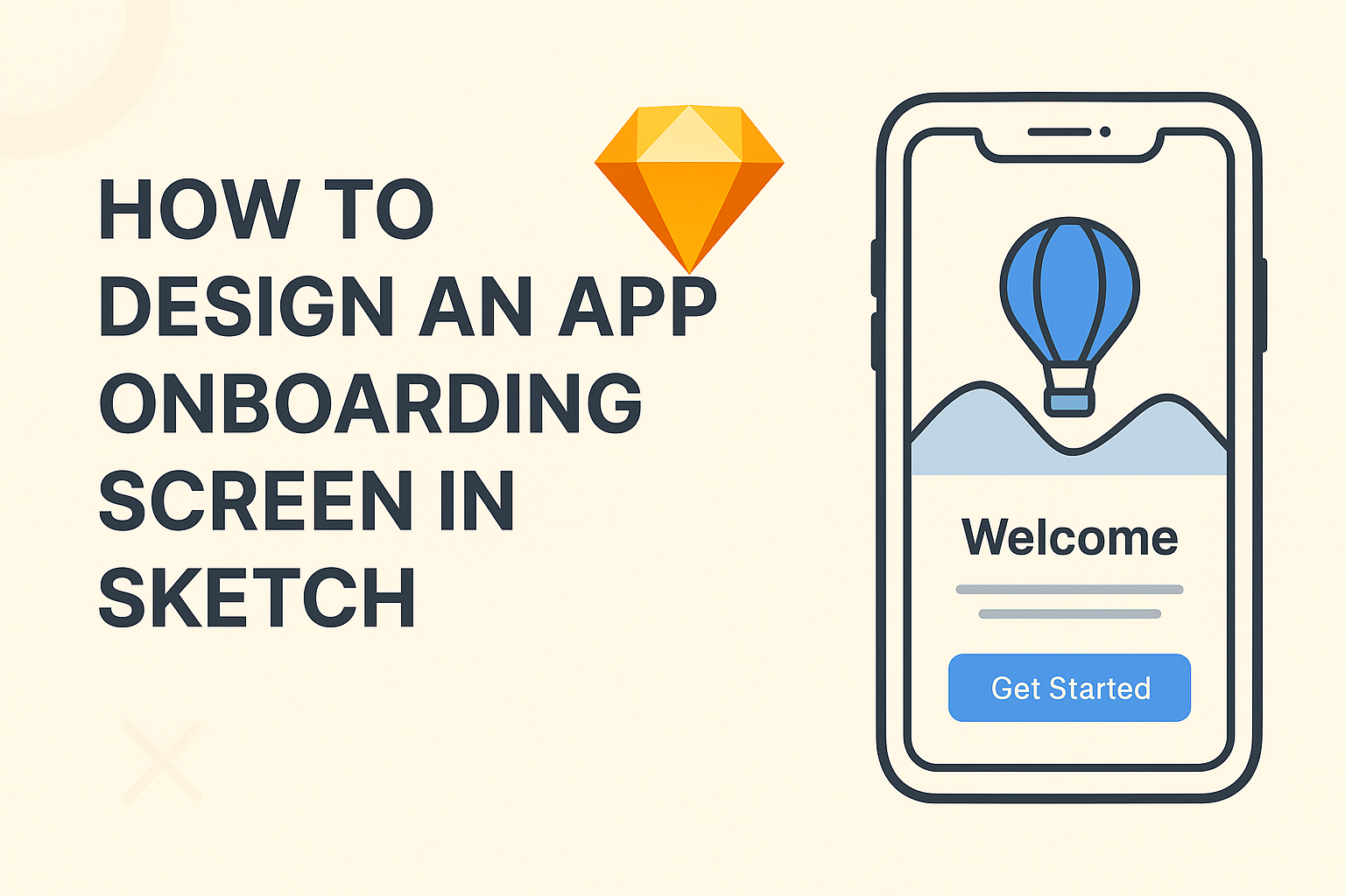 How to Design an App Onboarding Screen in Sketch