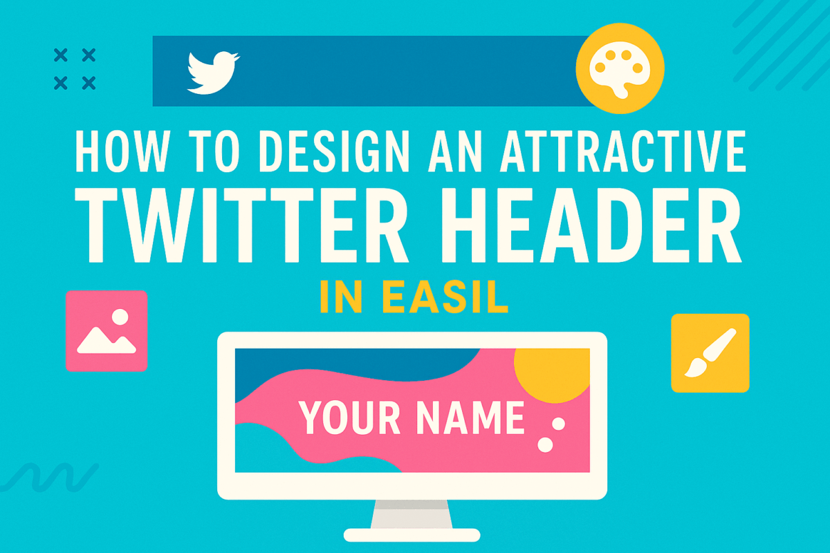 How to Design an Attractive Twitter Header in Easil