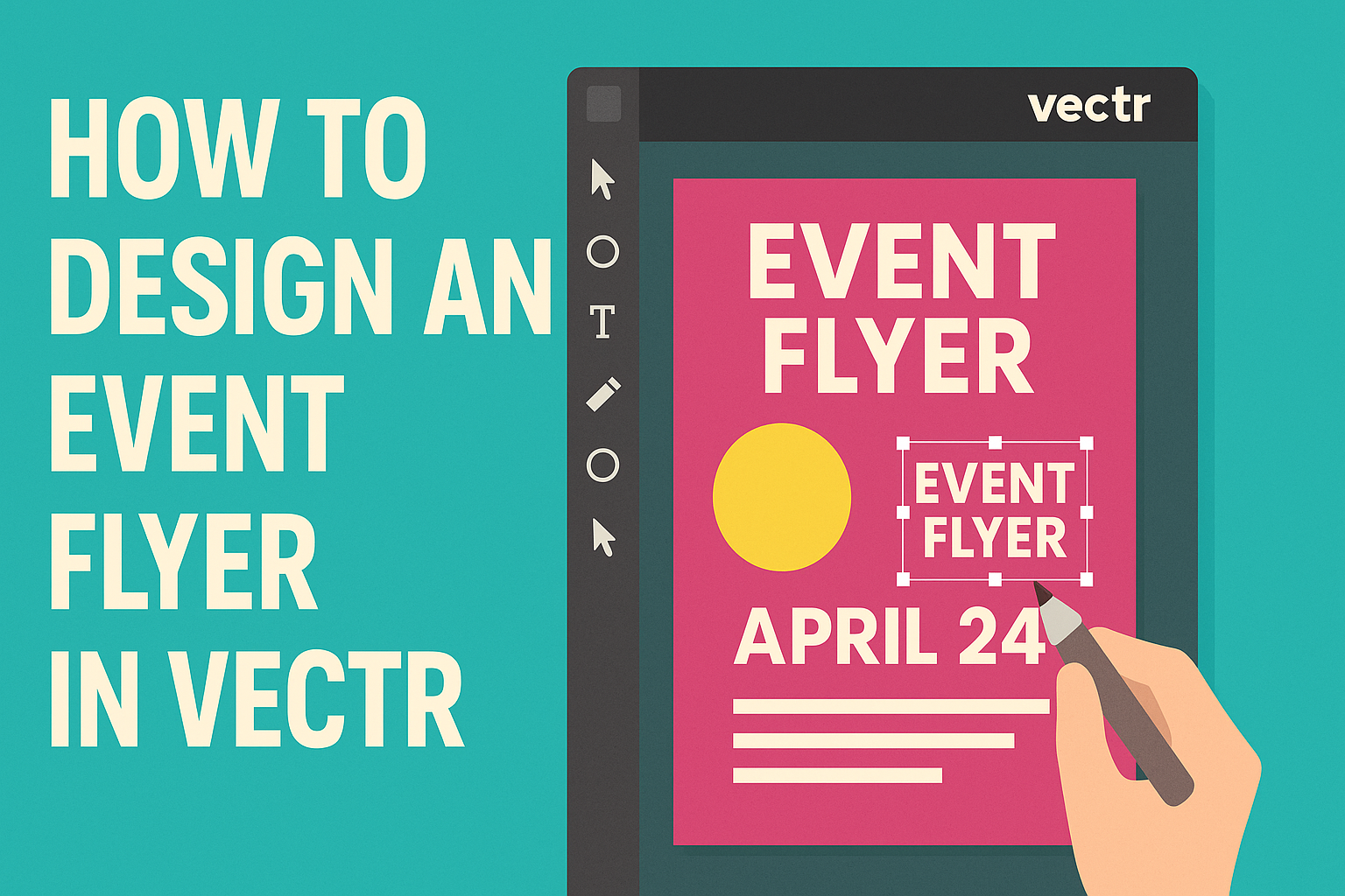 How to Design an Event Flyer in Vectr