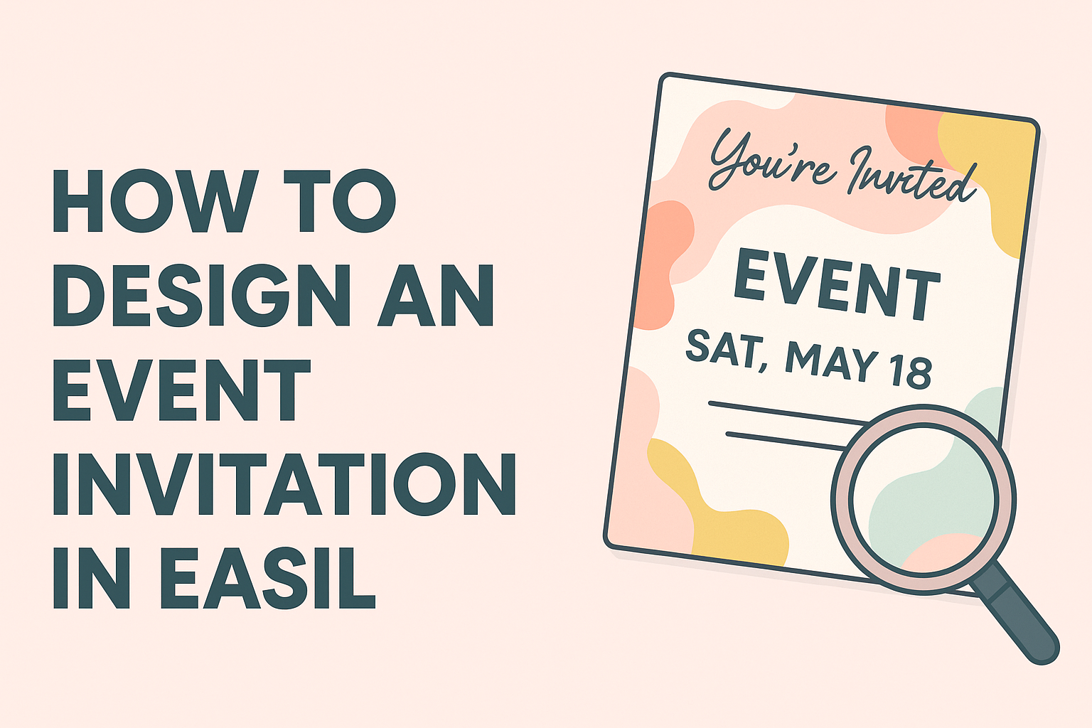 How to Design an Event Invitation in Easil