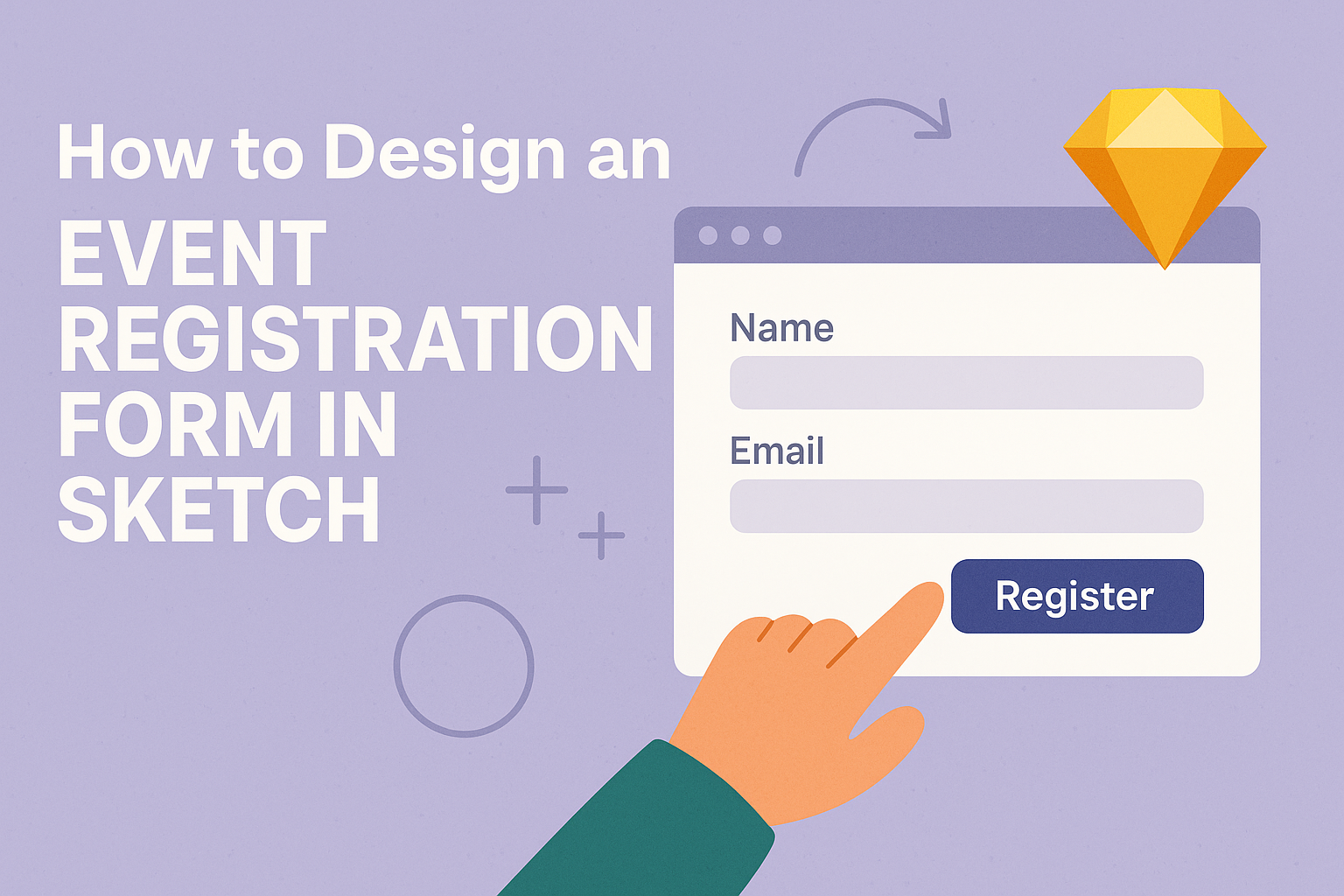 How to Design an Event Registration Form in Sketch