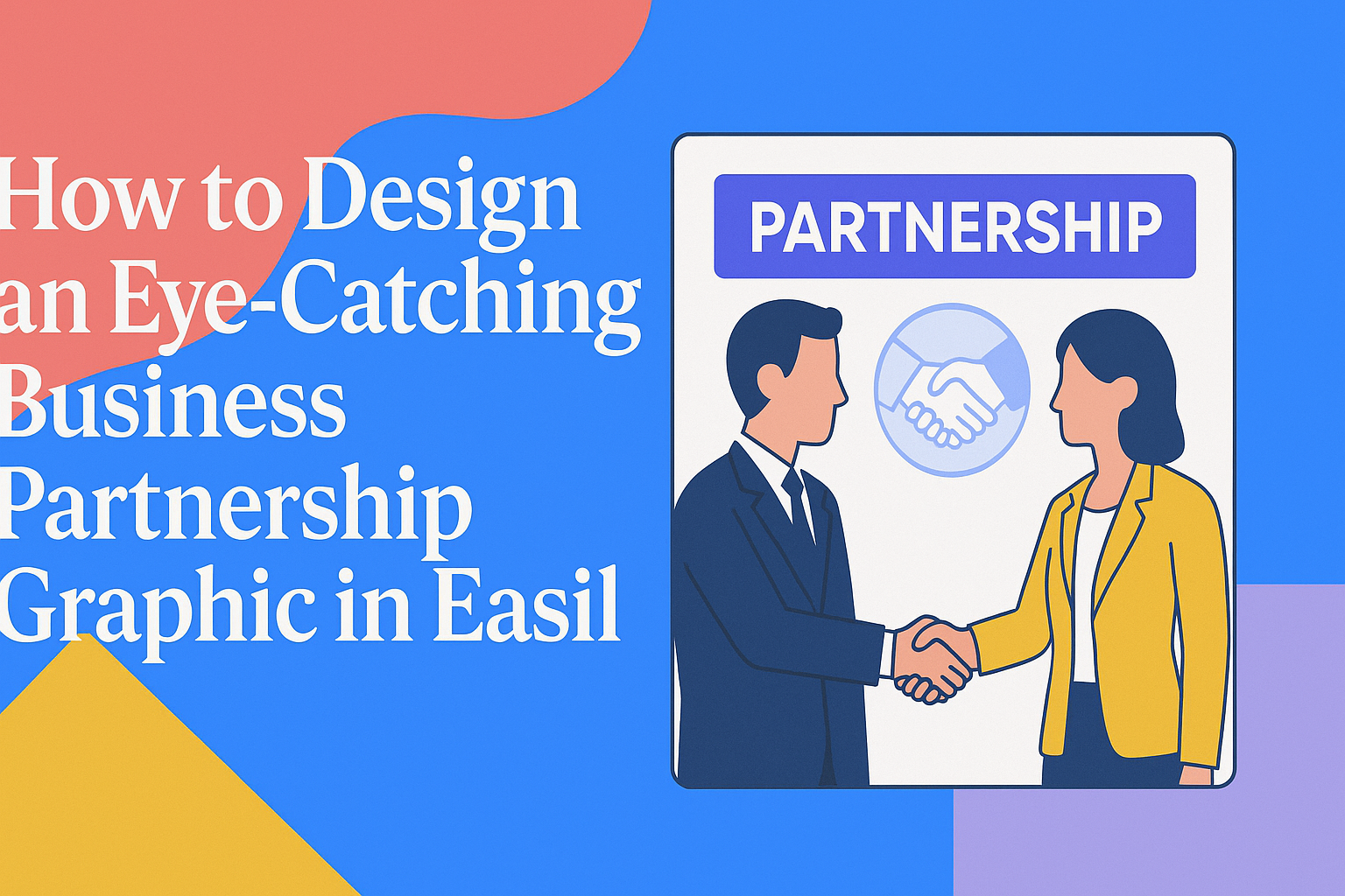 How to Design an Eye-Catching Business Partnership Graphic in Easil