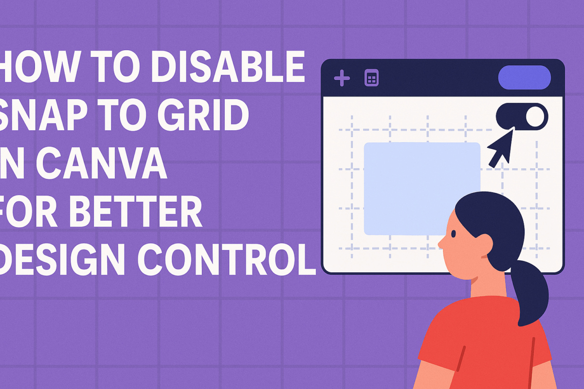 How To Disable Snap To Grid In Canva