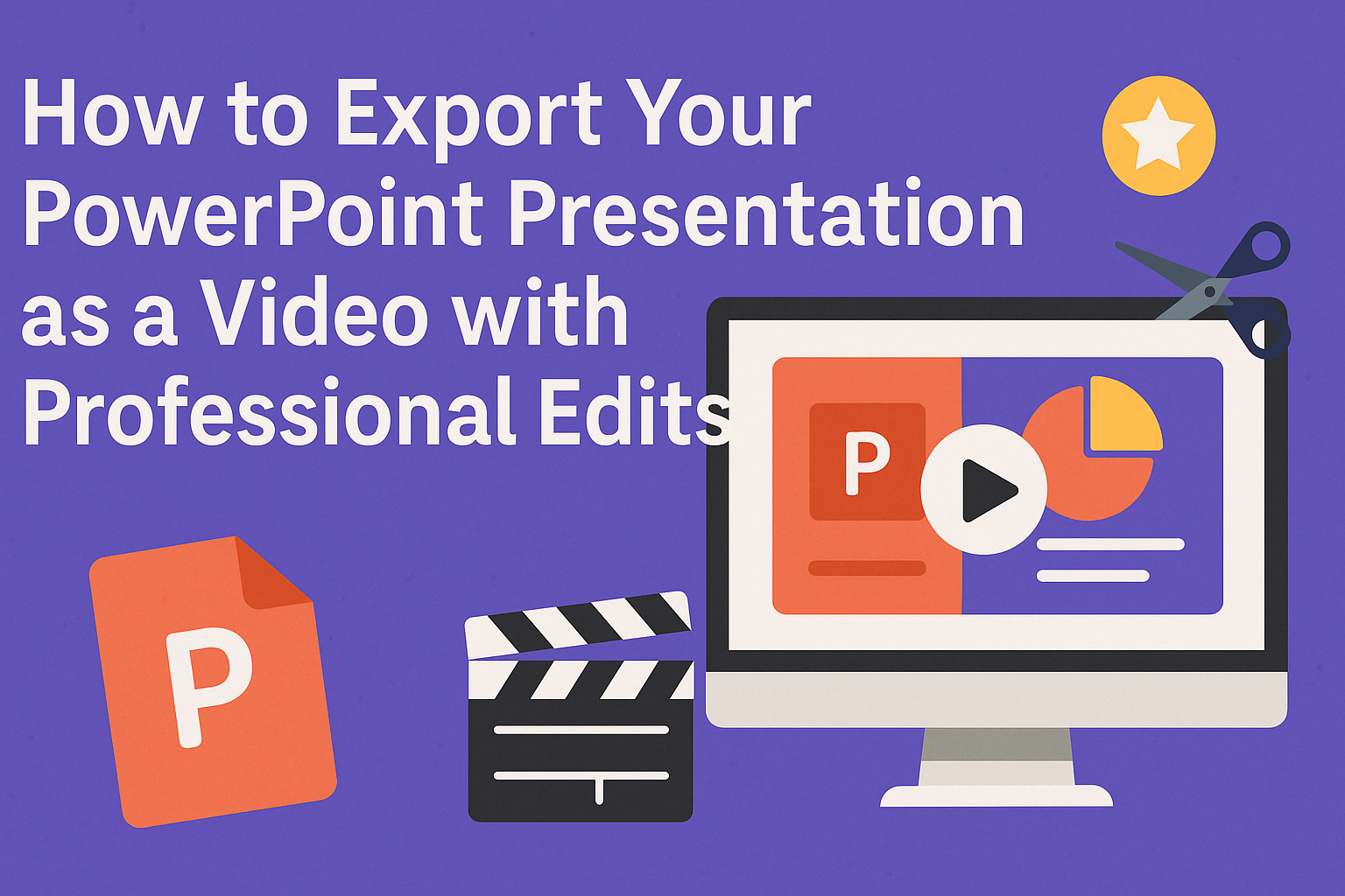 How to Export Your PowerPoint Presentation as a Video with Professional Edits