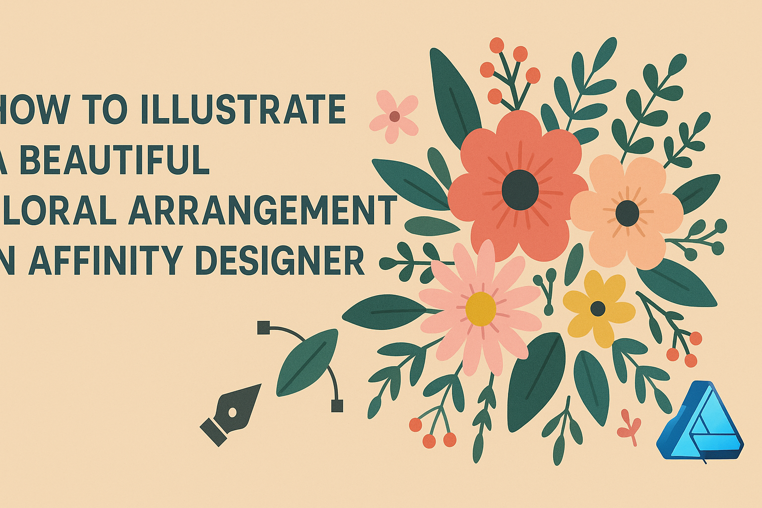 How to Illustrate a Beautiful Floral Arrangement in Affinity Designer