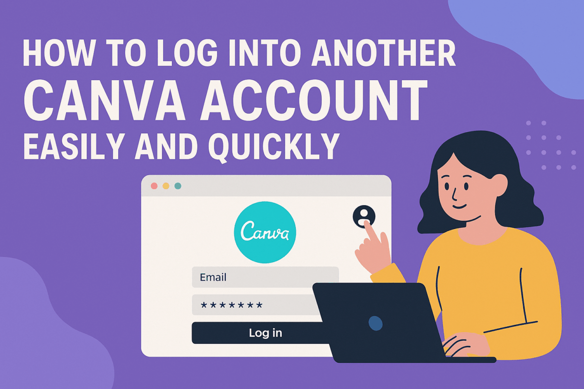 How to Log Into Another Canva Account Easily and Quickly - Graphic ...