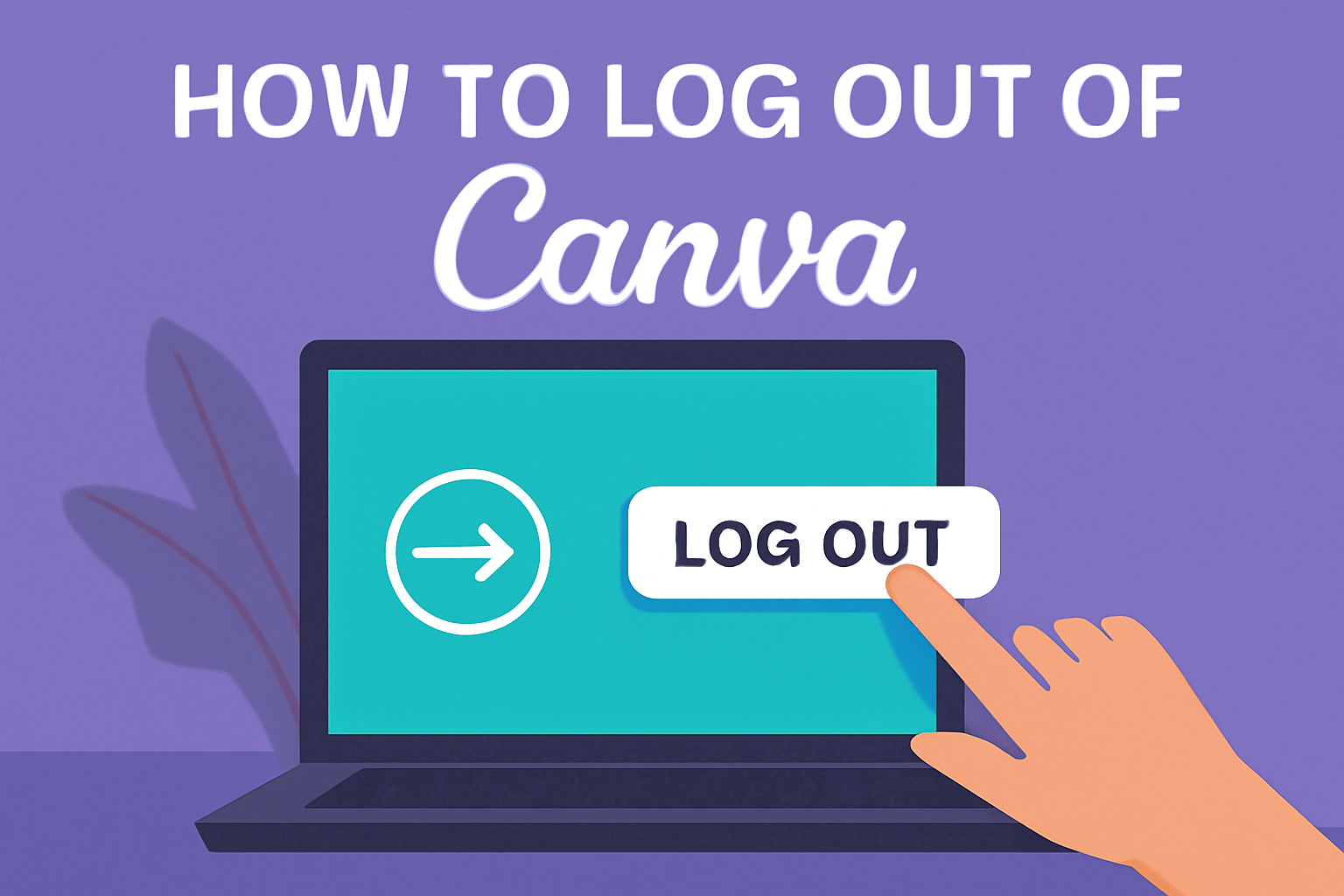 How to Log Out of Canva