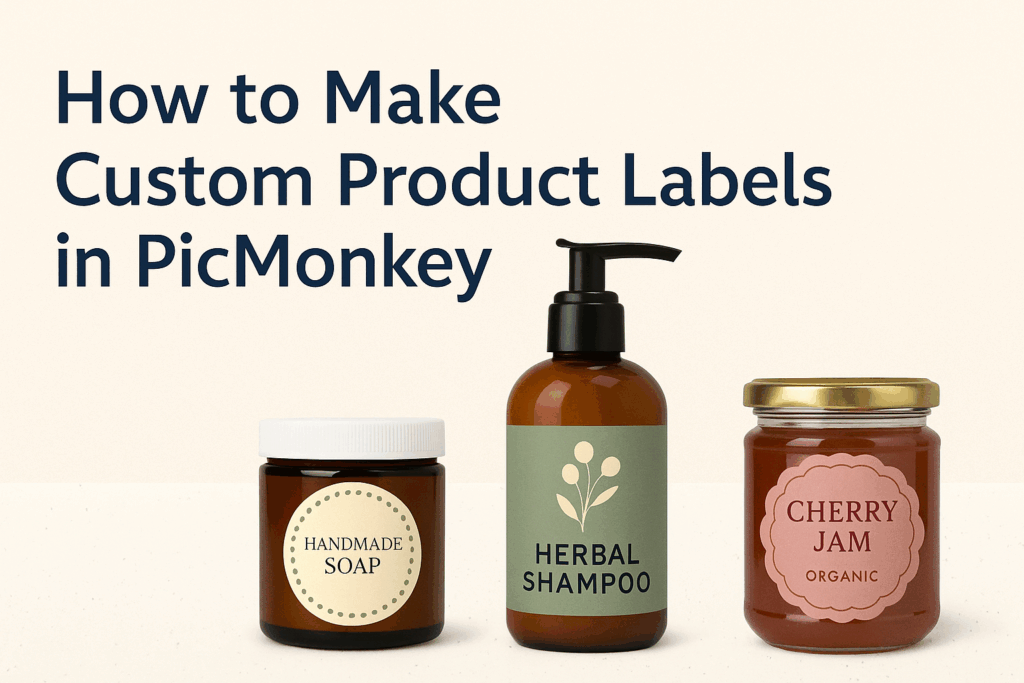 How to Make Custom Product Labels in PicMonkey - Graphic Design Resource