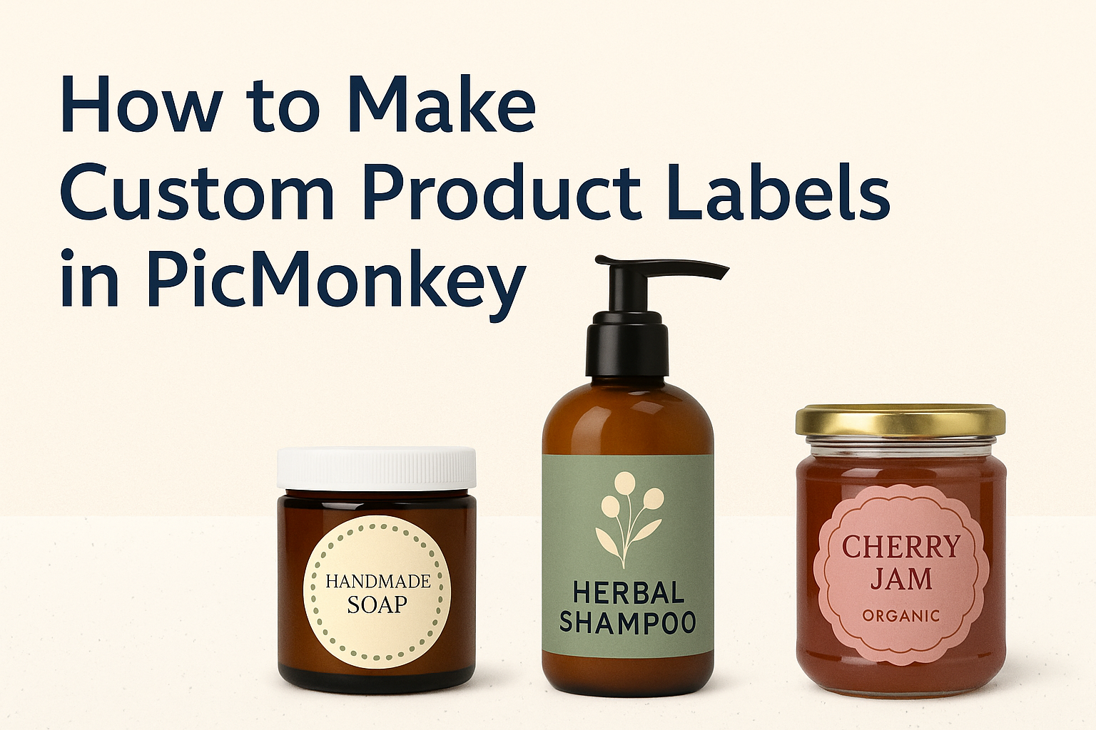 How to Make Custom Product Labels in PicMonkey