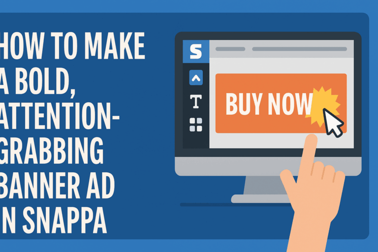 How to Make a Bold, Attention-Grabbing Banner Ad in Snappa