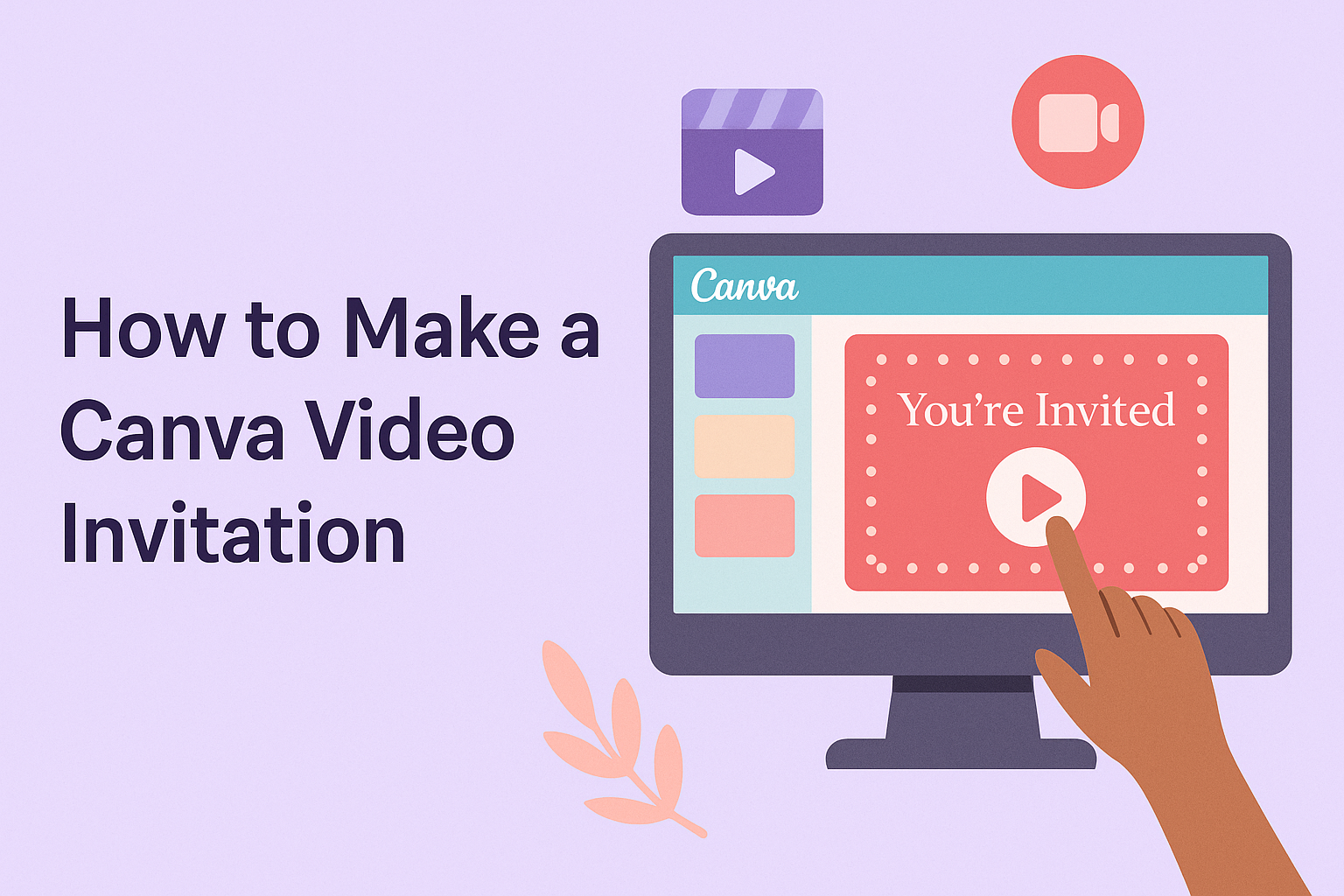 How to Make a Canva Video Invitation