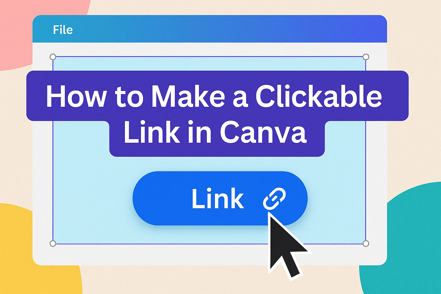 How to Make a Clickable Link in Canva