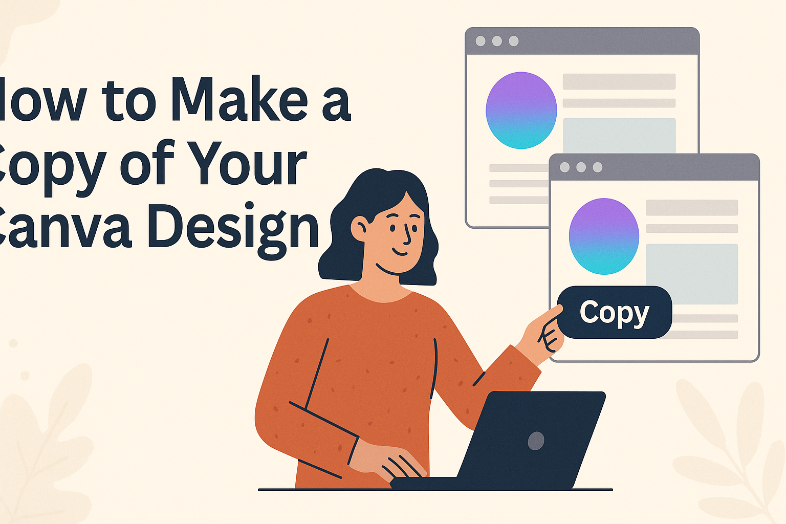 How to Make a Copy of Your Canva Design