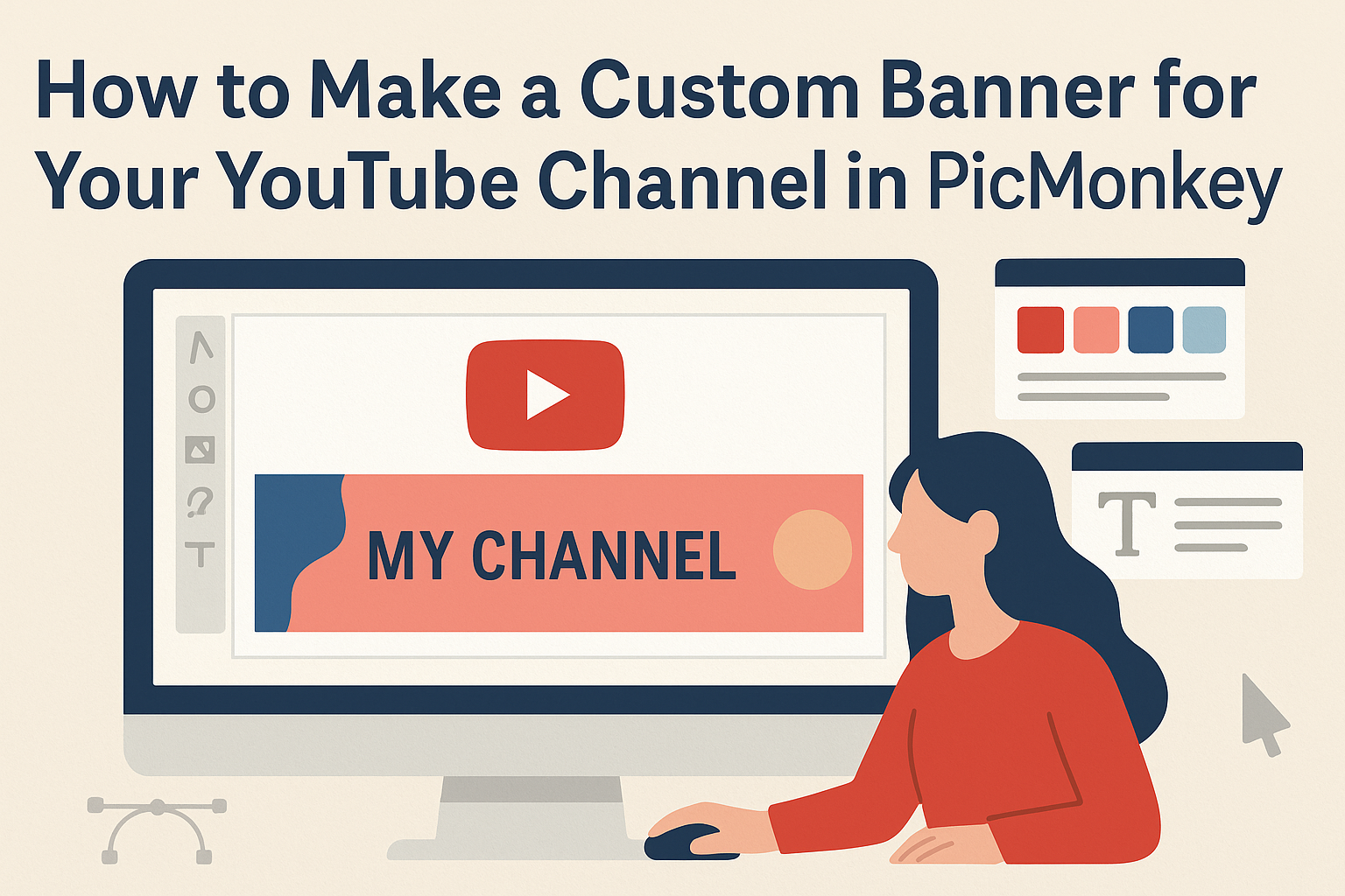How to Make a Custom Banner for Your YouTube Channel in PicMonkey