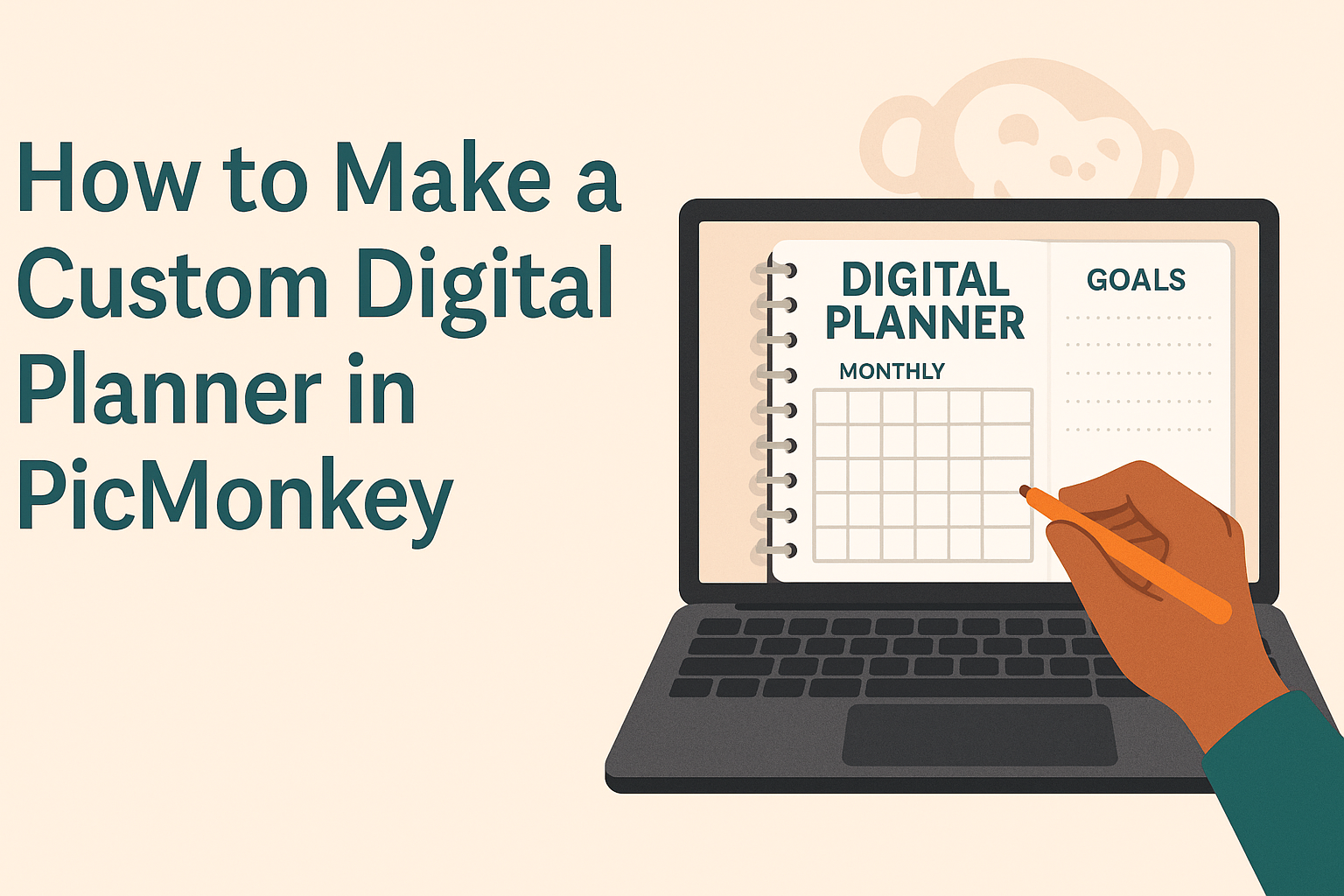 How to Make a Custom Digital Planner in PicMonkey