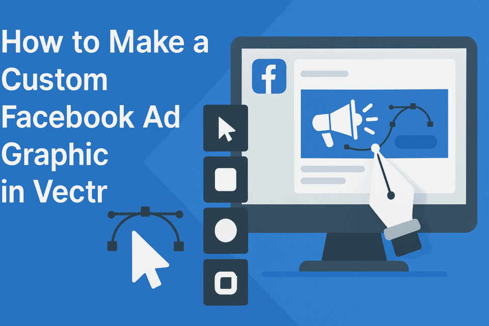 How to Make a Custom Facebook Ad Graphic in Vectr