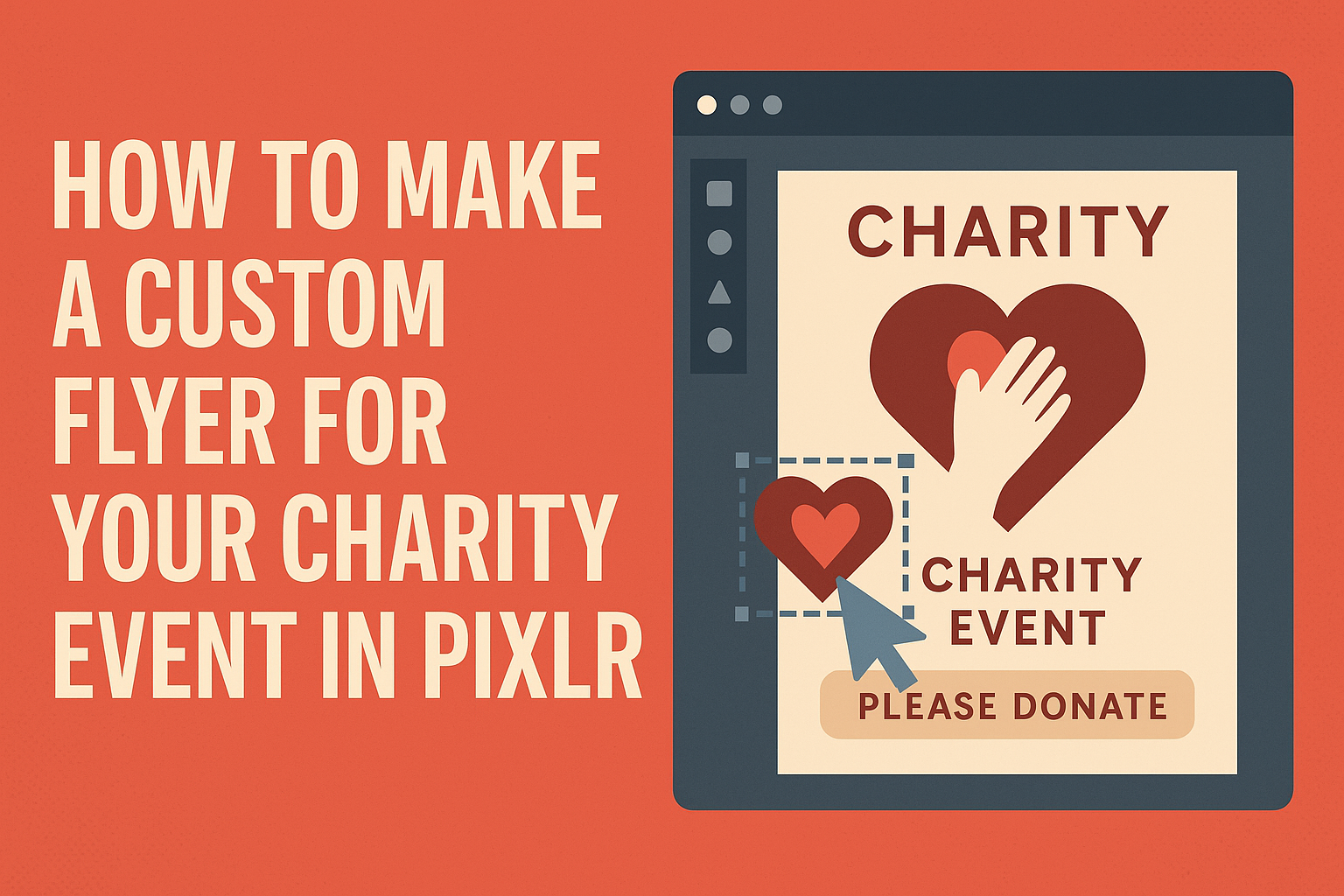 How to Make a Custom Flyer for Your Charity Event in Pixlr