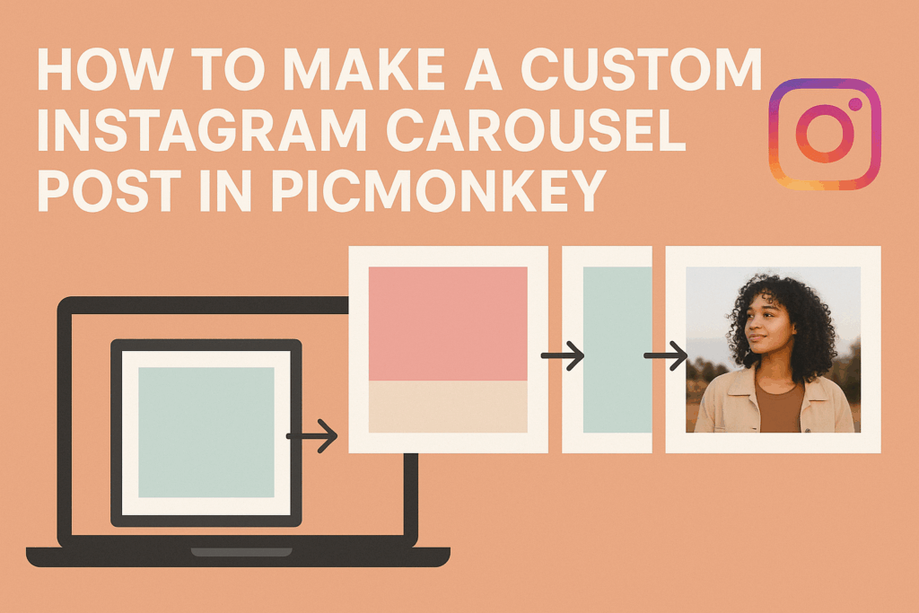 How to Make a Custom Instagram Carousel Post in PicMonkey