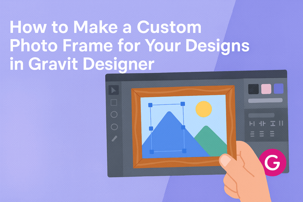 Frame Design Maker How to Make a Custom Photo Frame for Your Designs in Gravit Designer