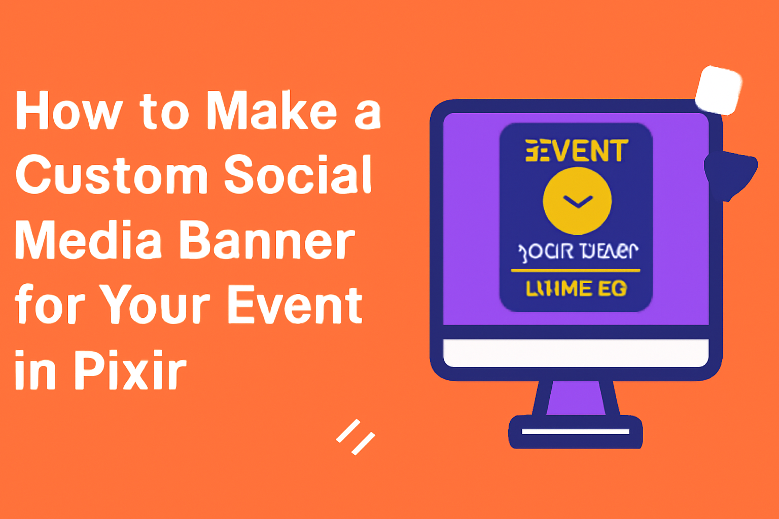 How to Make a Custom Social Media Banner for Your Event in Pixlr