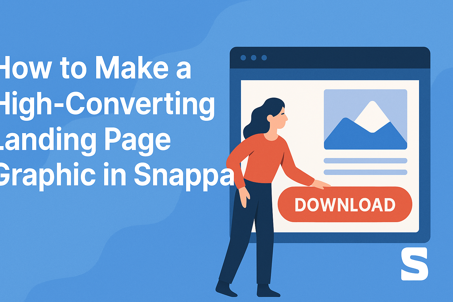 How to Make a High-Converting Landing Page Graphic in Snappa
